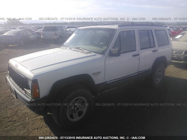 1J4FJ68S1TL228344 - 1996 JEEP CHEROKEE SPORT/CLASSIC თეთრი ფოტო 2