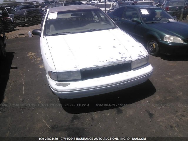 1G1BL52W0TR143070 - 1996 CHEVROLET CAPRICE CLASSIC WHITE photo 6