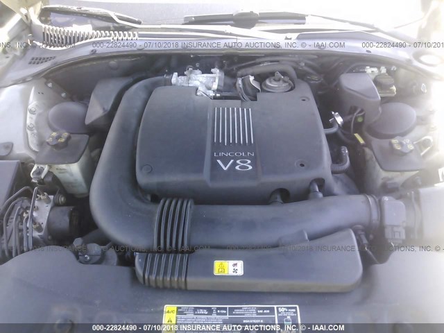 1LNHM87A32Y704374 - 2002 LINCOLN LS 灰色 照片 10