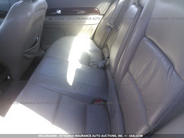 1LNHM87A32Y704374 - 2002 LINCOLN LS GRAY photo 8