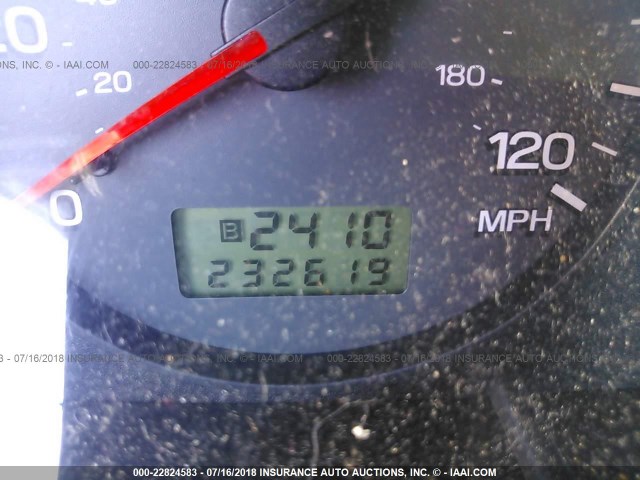 JF1SF65512H747213 - 2002 SUBARU FORESTER S BLUE photo 7