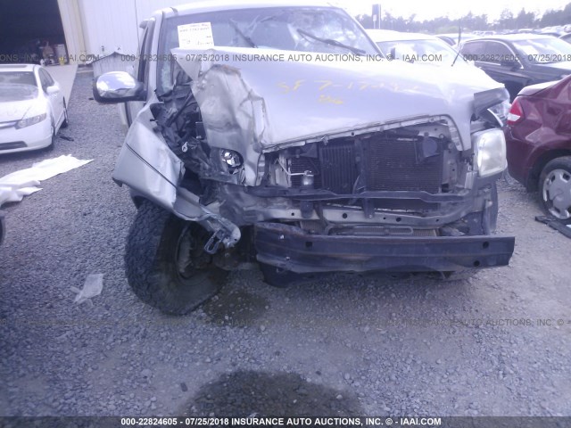 5TBRT341X4S445313 - 2004 TOYOTA TUNDRA ACCESS CAB SR5 SILVER photo 6