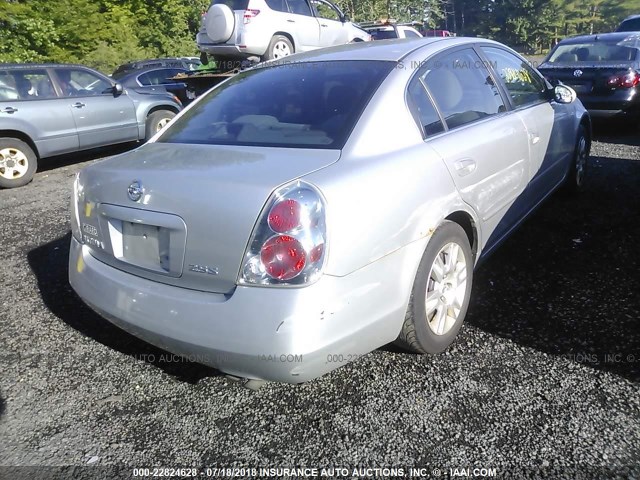 1N4AL11D85C361118 - 2005 NISSAN ALTIMA S/SL SILVER photo 4