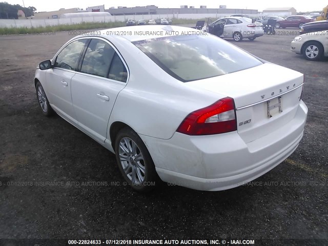 YV1AS982691104731 - 2009 VOLVO S80 3.2 WHITE photo 3