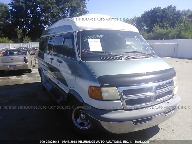 2B6HB11Y8XK584331 - 1999 DODGE RAM VAN B1500 WHITE photo 1