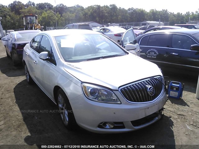 1G4PR5SK3E4115297 - 2014 BUICK VERANO CONVENIENCE WHITE photo 1