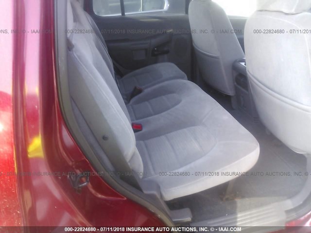 1FMZU73K95ZA45597 - 2005 FORD EXPLORER XLT/XLT SPORT/NBX 红色 照片 8