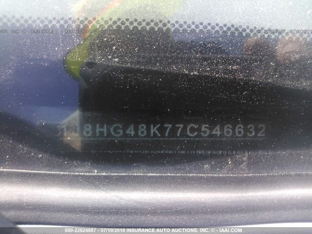 1J8HG48K77C546632 - 2007 JEEP COMMANDER Qara foto 9