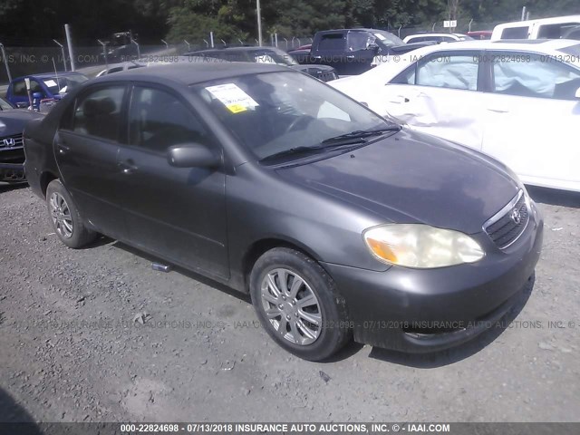 2T1BR32E86C597356 - 2006 TOYOTA COROLLA CE/LE/S GRAY photo 1