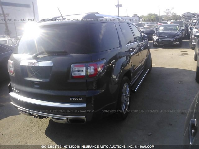 1GKKVTKD6FJ296208 - 2015 GMC ACADIA DENALI GRAY photo 4