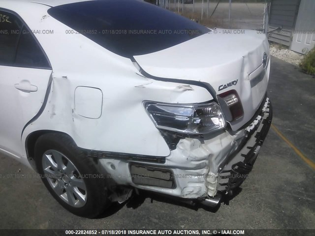 4T1BK46K07U534746 - 2007 TOYOTA CAMRY NEW GENERAT LE/XLE/SE WHITE photo 6