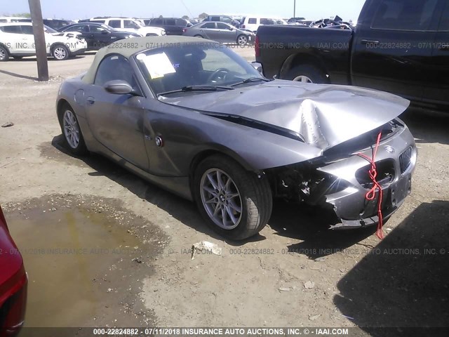 4USBT33453LS42926 - 2003 BMW Z4 2.5 SILVER photo 1