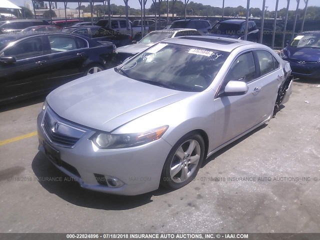 JH4CU2F60CC019237 - 2012 ACURA TSX TECH SILVER photo 2
