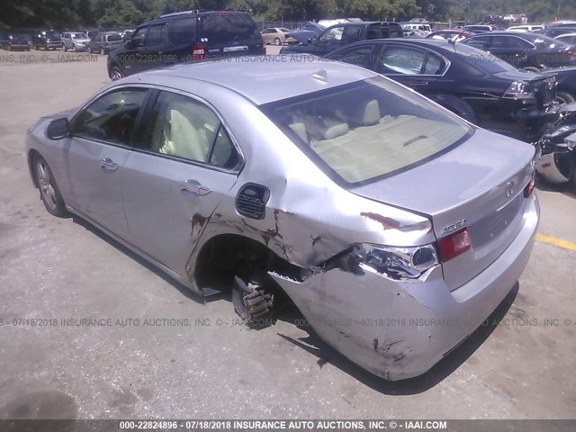 JH4CU2F60CC019237 - 2012 ACURA TSX TECH SILVER photo 3