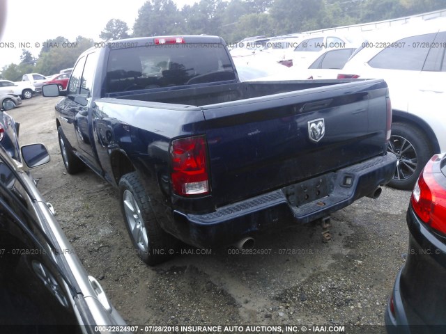 1C6RD6FT7CS236046 - 2012 DODGE RAM 1500 ST BLUE photo 3