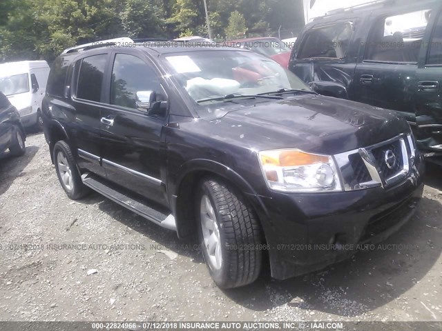 5N1BA0ND0BN609155 - 2011 NISSAN ARMADA SV/SL/PLATINUM BLACK photo 1