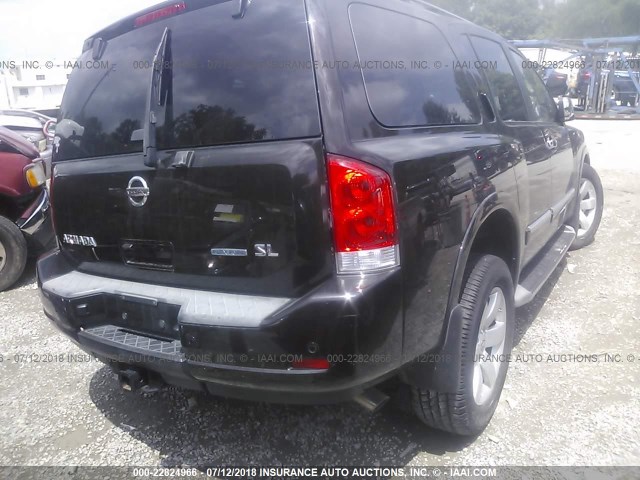 5N1BA0ND0BN609155 - 2011 NISSAN ARMADA SV/SL/PLATINUM BLACK photo 4