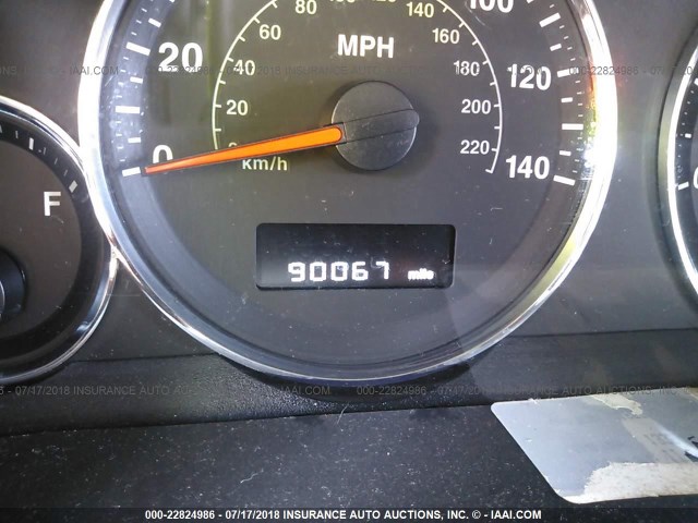 1J8HG48K58C164679 - 2008 JEEP COMMANDER SPORT წითელი ფოტო 7