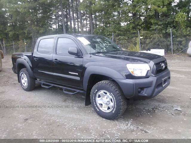 5TFLU4EN4CX044754 - 2012 TOYOTA TACOMA DOUBLE CAB შავი ფოტო 1