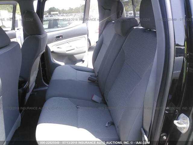 5TFLU4EN4CX044754 - 2012 TOYOTA TACOMA DOUBLE CAB შავი ფოტო 8
