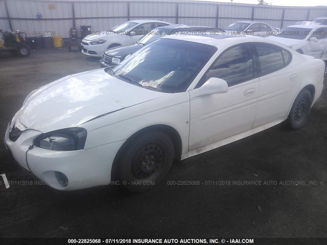 2G2WP552371158512 - 2007 PONTIAC GRAND PRIX WHITE photo 2