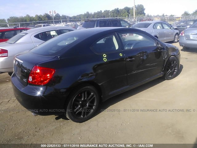 JTKDE177660078859 - 2006 TOYOTA SCION TC 黑色 照片 4