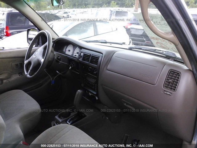 5TESN92N51Z872084 - 2001 TOYOTA TACOMA XTRACAB PRERUNNER 金色 照片 5