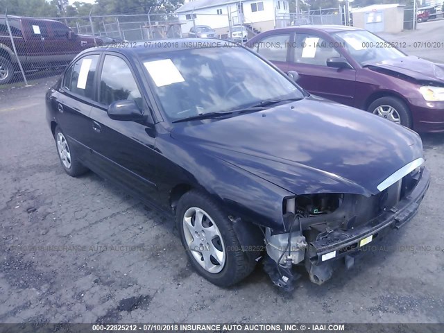 KMHDN46D36U366035 - 2006 HYUNDAI ELANTRA GLS/GT/LIMITED BLACK photo 1