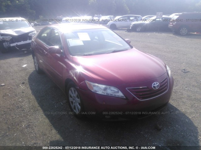 4T1BE46K07U194523 - 2007 TOYOTA CAMRY NEW GENERAT CE/LE/XLE/SE RED photo 1