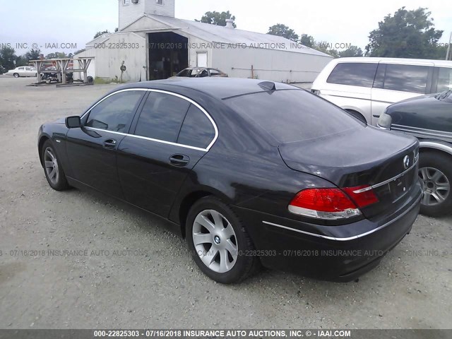 WBAHL83526DT01125 - 2006 BMW 750 I BLACK photo 3