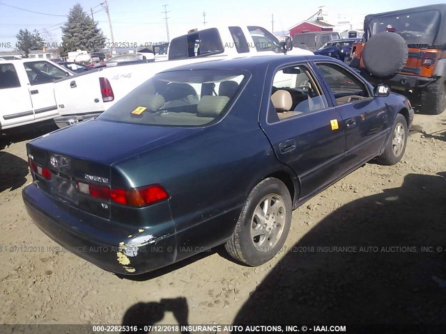 4T1BF22K2VU006914 - 1997 TOYOTA CAMRY CE/LE/XLE GREEN photo 4