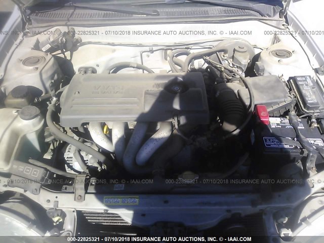 1NXBR12E0YZ310145 - 2000 TOYOTA COROLLA VE/CE/LE 银色 照片 10