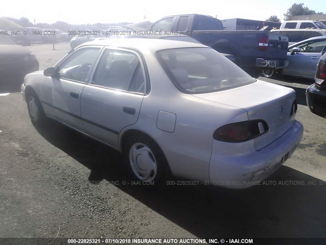1NXBR12E0YZ310145 - 2000 TOYOTA COROLLA VE/CE/LE 银色 照片 3