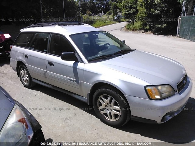 4S3BH675X47626383 - 2004 SUBARU LEGACY OUTBACK AWP 银色 照片 1