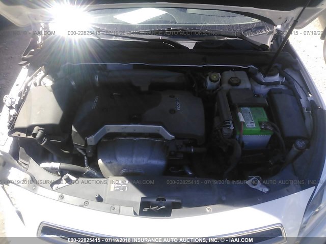 1G11B5SAXDF125164 - 2013 CHEVROLET MALIBU LS WHITE photo 10