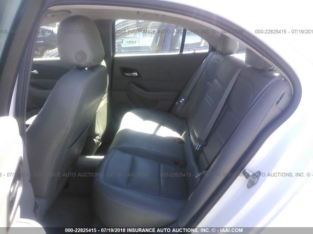 1G11B5SAXDF125164 - 2013 CHEVROLET MALIBU LS WHITE photo 8