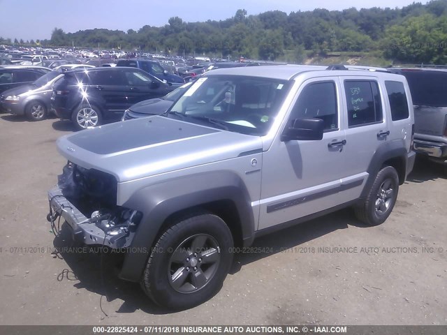 1J4PN3GK7BW578339 - 2011 JEEP LIBERTY RENEGADE SILVER photo 2