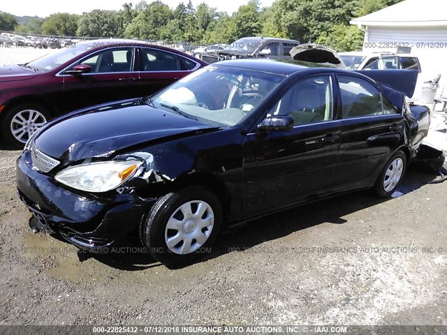 4T1BE32K44U345097 - 2004 TOYOTA CAMRY LE/XLE/SE შავი ფოტო 2