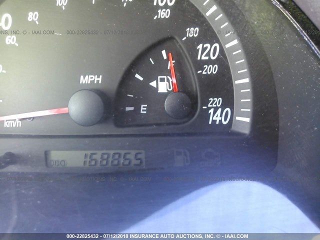 4T1BE32K44U345097 - 2004 TOYOTA CAMRY LE/XLE/SE შავი ფოტო 7