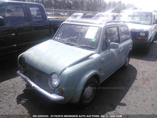 PK10107616 - 1989 NISSAN PAO  TURQUOISE photo 2