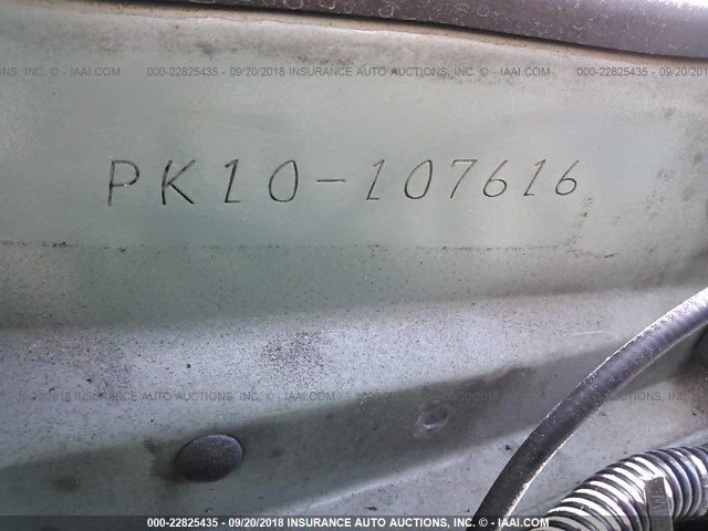 PK10107616 - 1989 NISSAN PAO  TURQUOISE photo 9