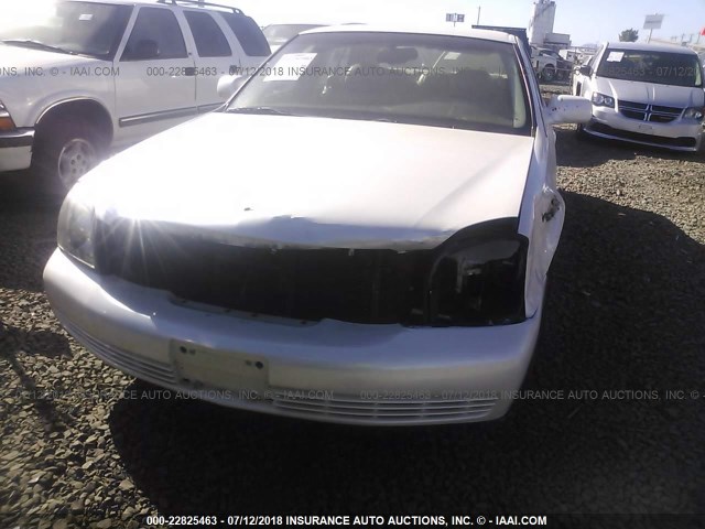 1G6KD54YX2U302565 - 2002 CADILLAC DEVILLE CREAM photo 6