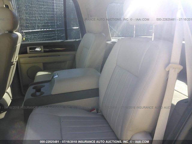 5LMFU28R14LJ28046 - 2004 LINCOLN NAVIGATOR BLACK photo 8