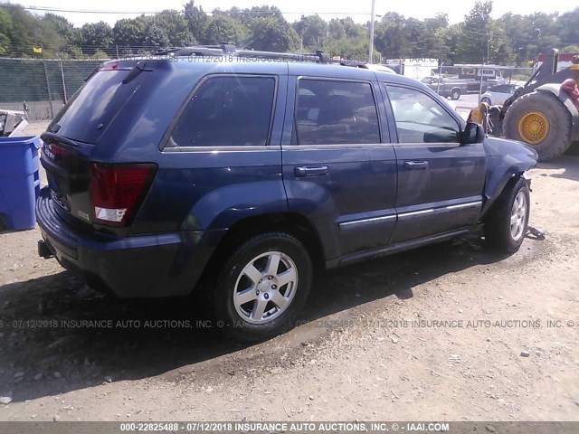 1J8HR48P29C531061 - 2009 JEEP GRAND CHEROKEE LAREDO Dark Blue photo 4