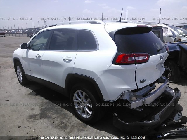 1C4PJLCB8JD566783 - 2018 JEEP CHEROKEE LATITUDE Beyaz fotoğraf 3
