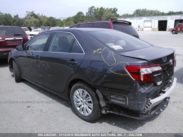4T1BF1FK9CU605973 - 2012 TOYOTA CAMRY SE/LE/XLE 灰色 照片 3