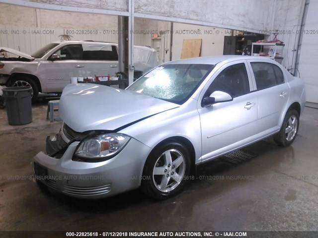 1G1AF5F58A7192661 - 2010 CHEVROLET COBALT 2LT BEIGE photo 2