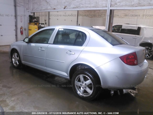 1G1AF5F58A7192661 - 2010 CHEVROLET COBALT 2LT BEIGE photo 3