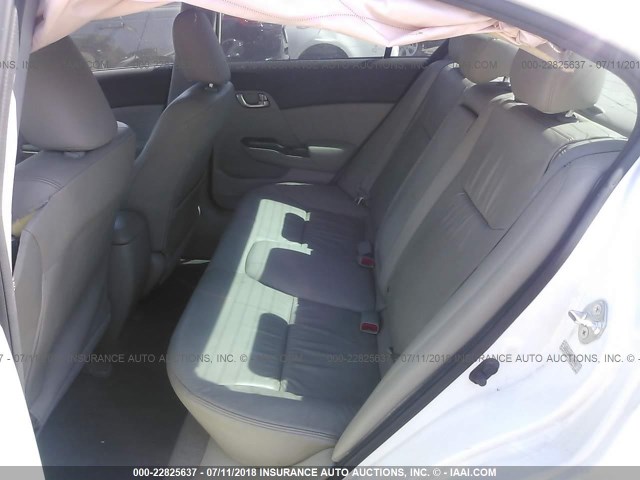 2HGFB2F9XCH307957 - 2012 HONDA CIVIC EXL თეთრი ფოტო 8