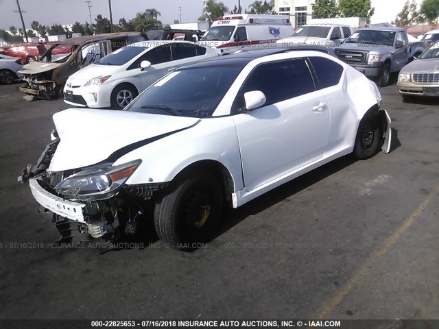 JTKJF5C73E3077887 - 2014 TOYOTA SCION TC 白色 照片 2